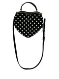 Kate Spade Heart Shaped Polka Dot Bag