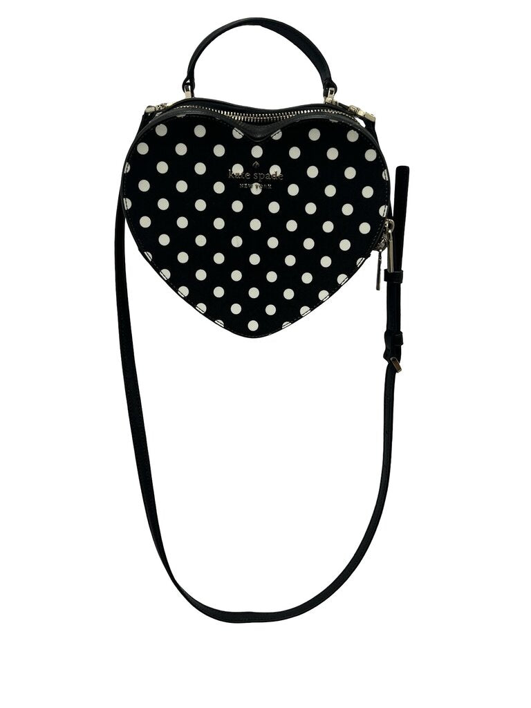 Kate Spade Heart Shaped Polka Dot Bag