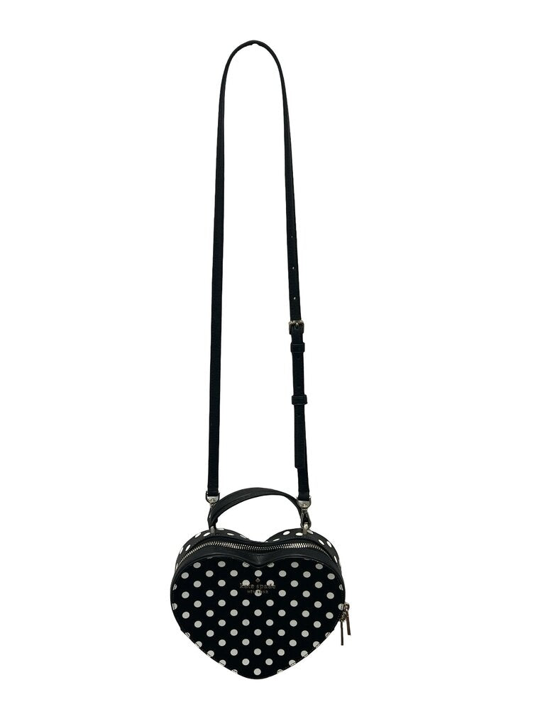 Kate Spade Heart Shaped Polka Dot Bag