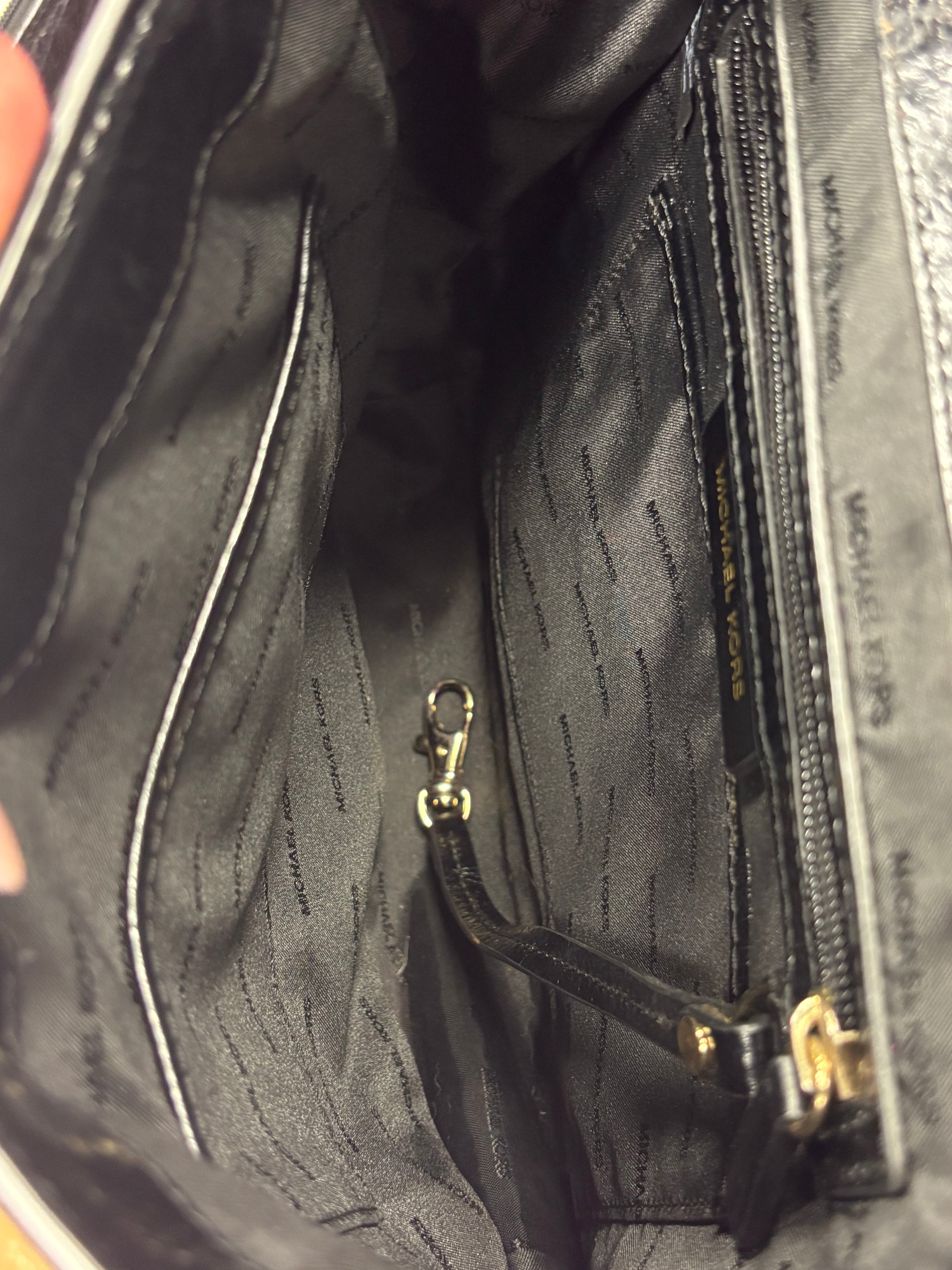 Michael Kors Black Quilted Handbag