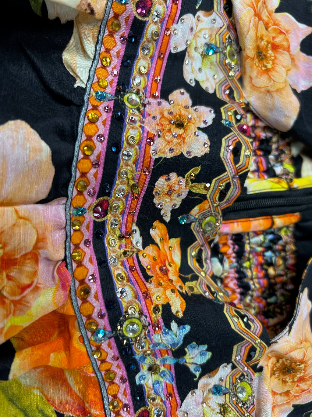 M- Floral Print Mini Dress by Camilla