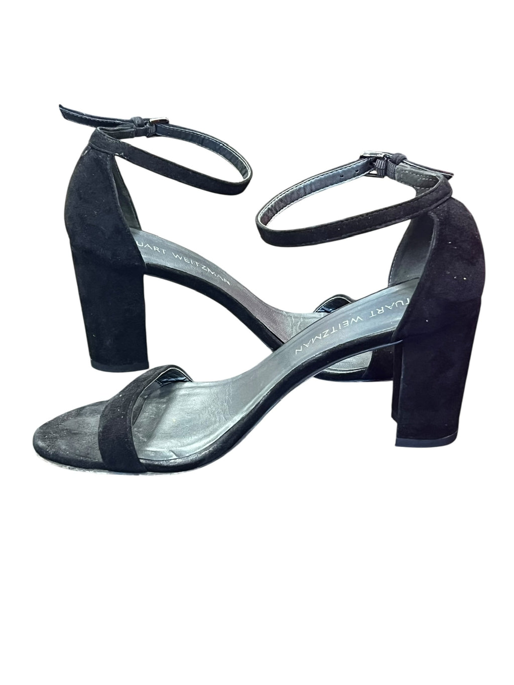 Stuart Weitzman Black High Heel Sandals