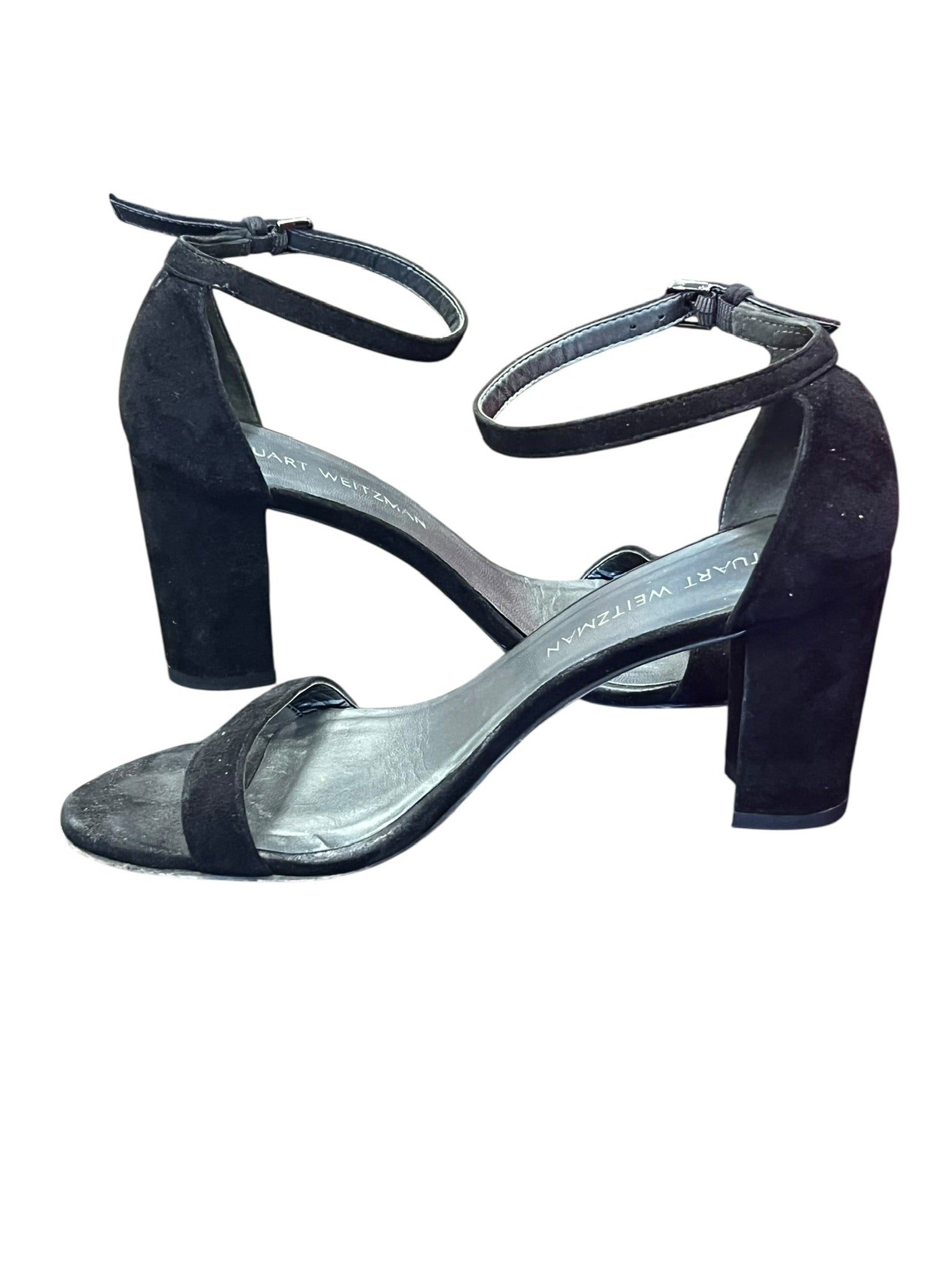 Stuart Weitzman Black High Heel Sandals