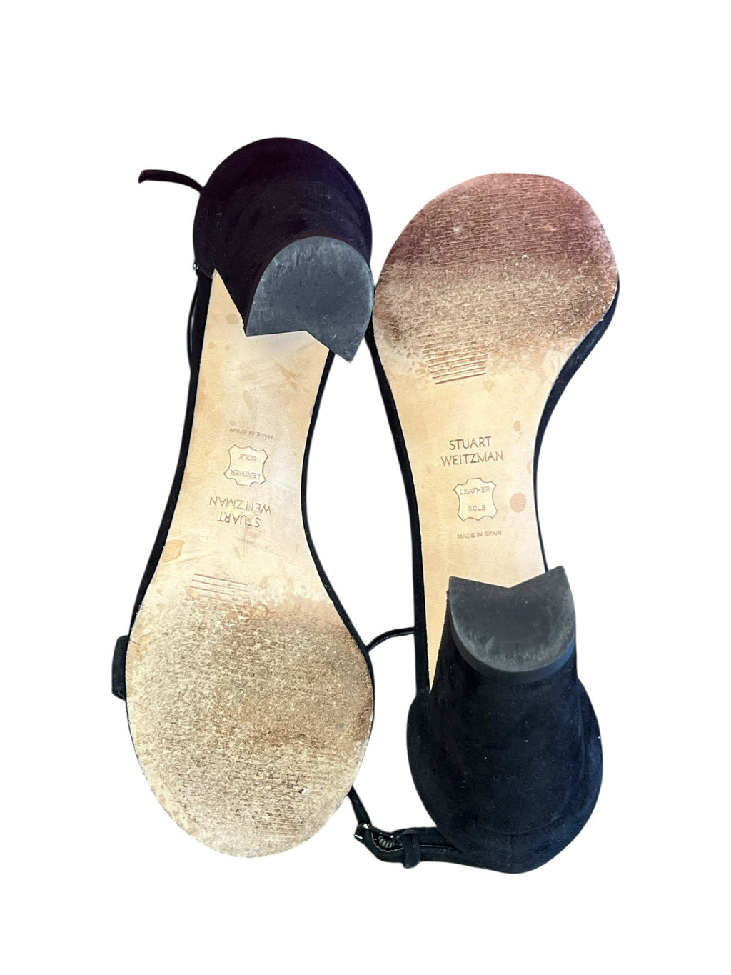 Stuart Weitzman Black High Heel Sandals