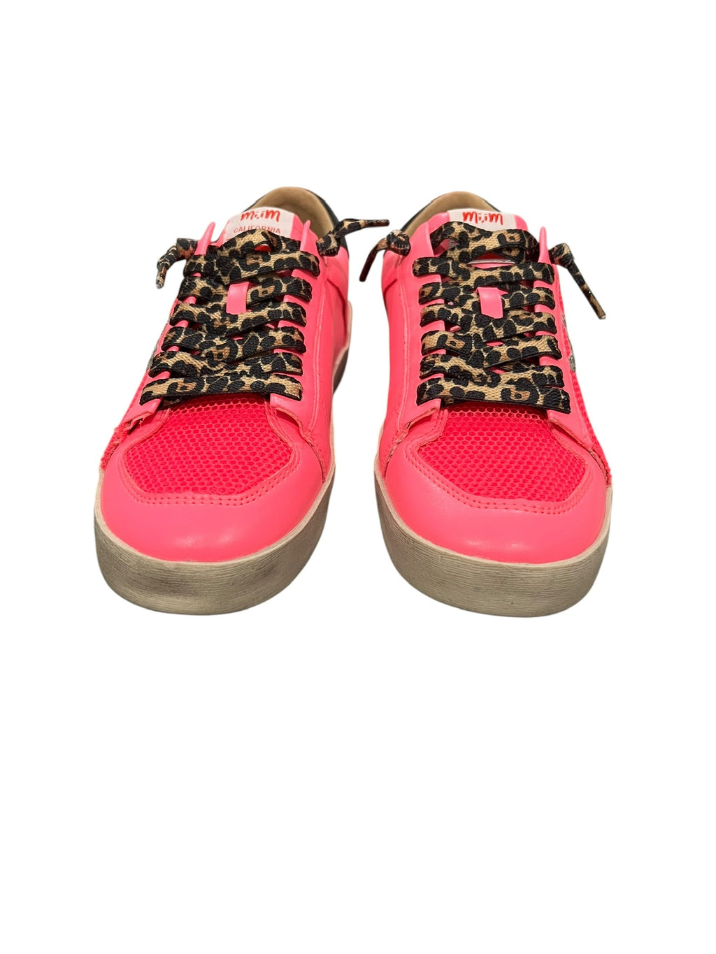 Size 8.5 Miracle Miles Pink Glitter Star Sneakers