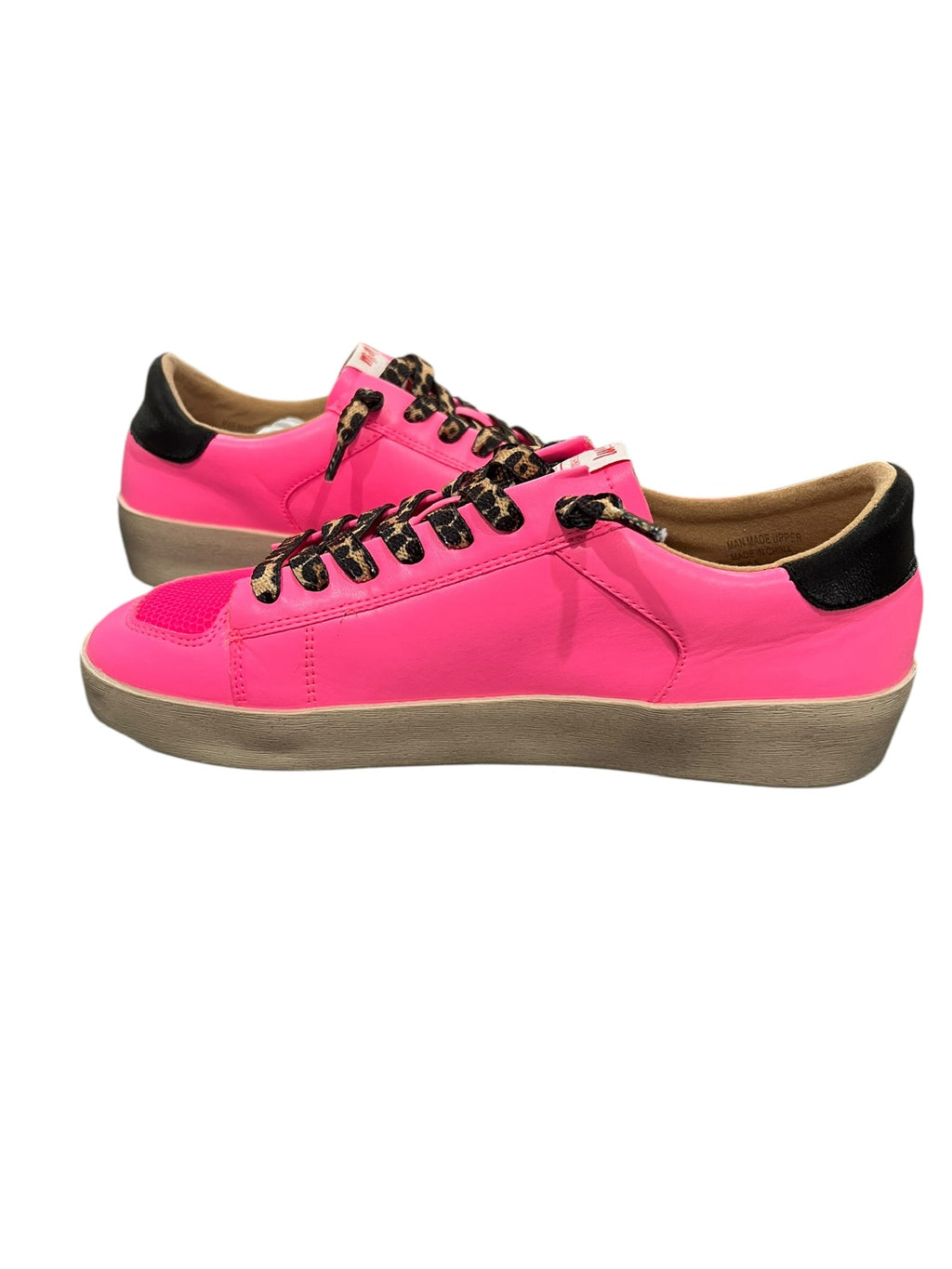 Size 8.5 Miracle Miles Pink Glitter Star Sneakers