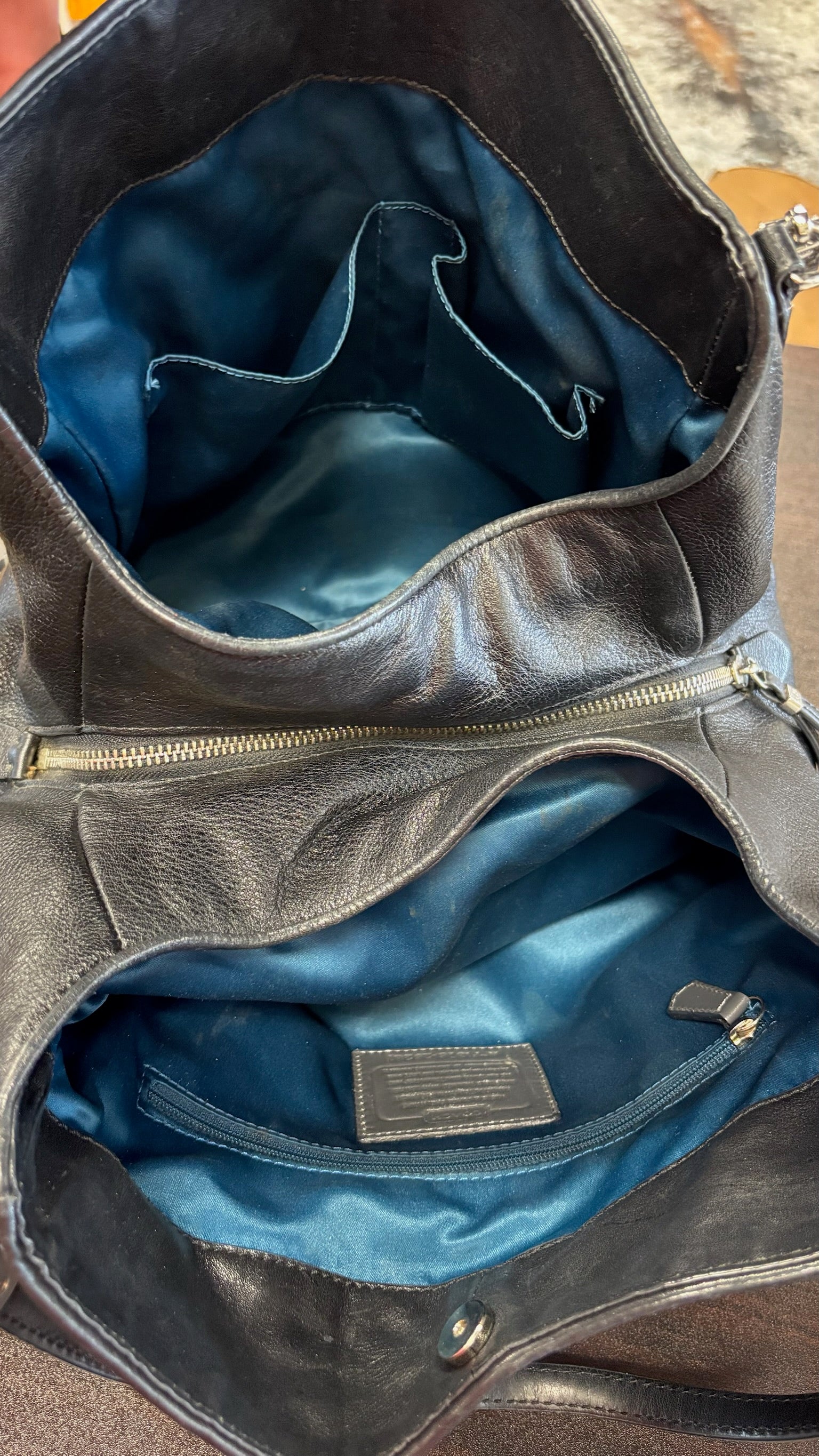 Coach Madison Op Art Sateen Phoebe hobo bag