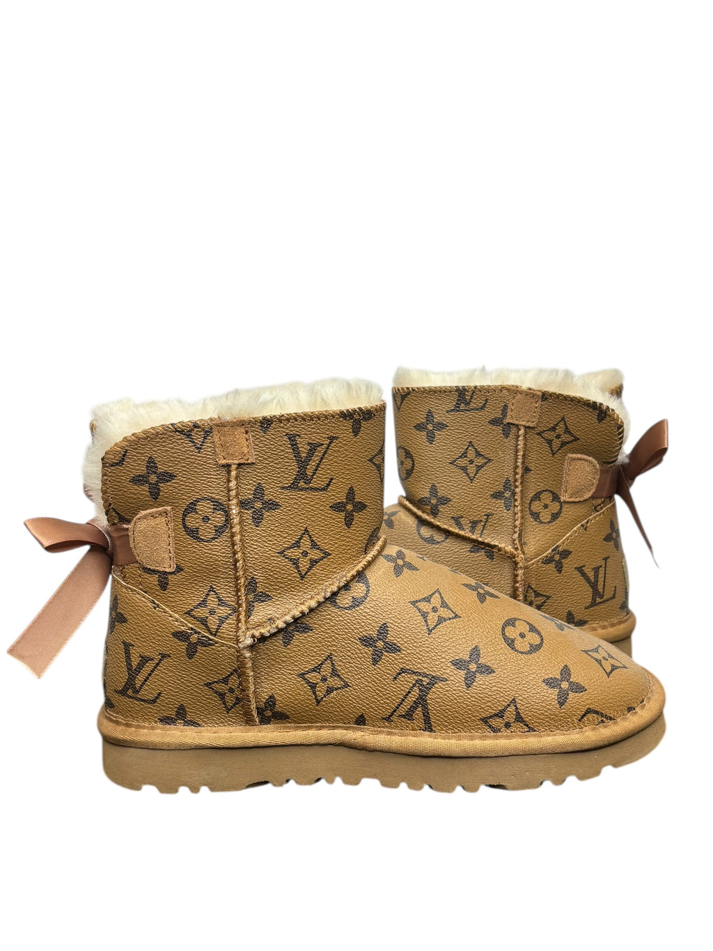 UGG x Louis Vuitton Faux Designer Boots