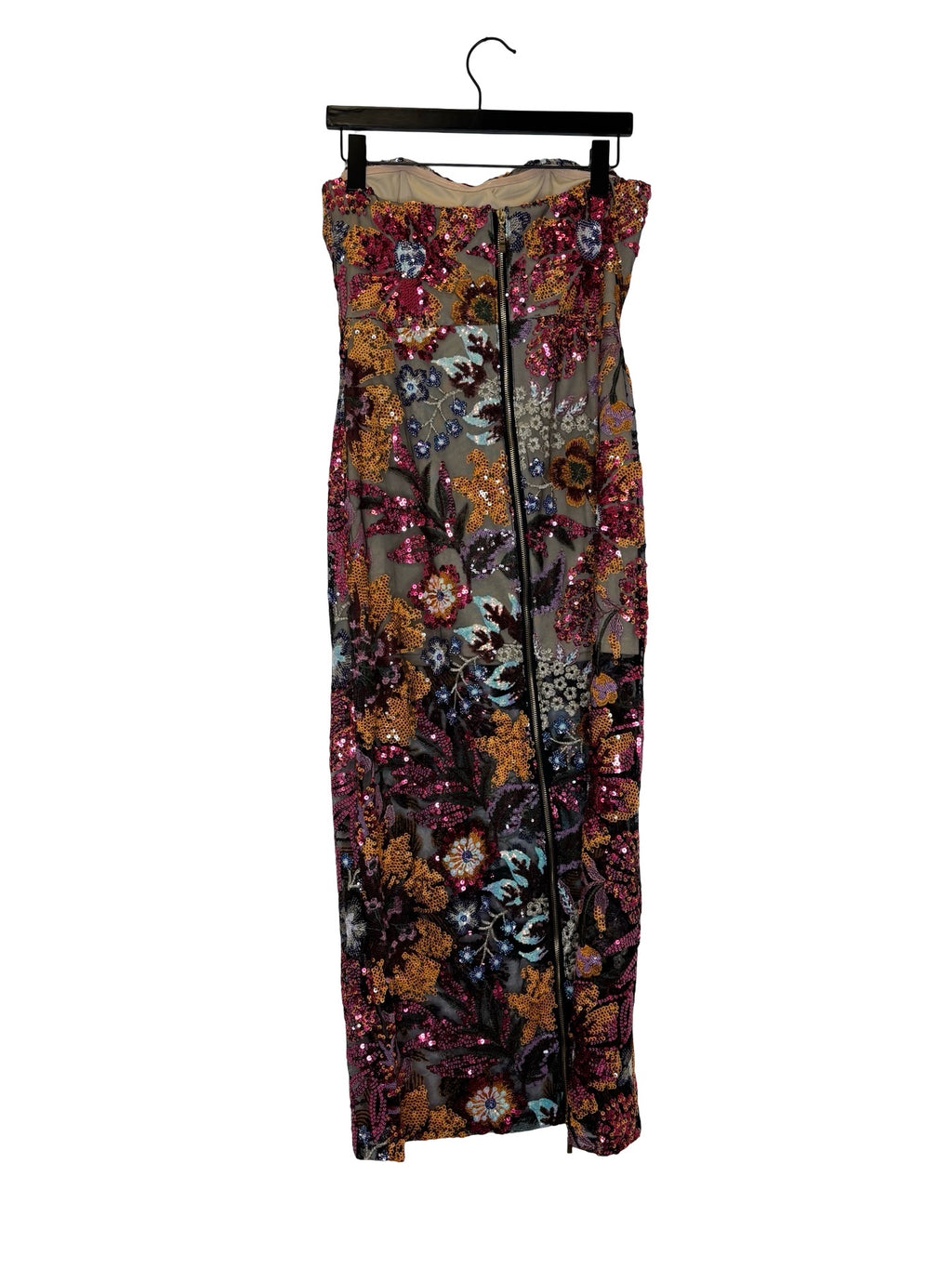 Bella Barnett Floral Sequin Dress