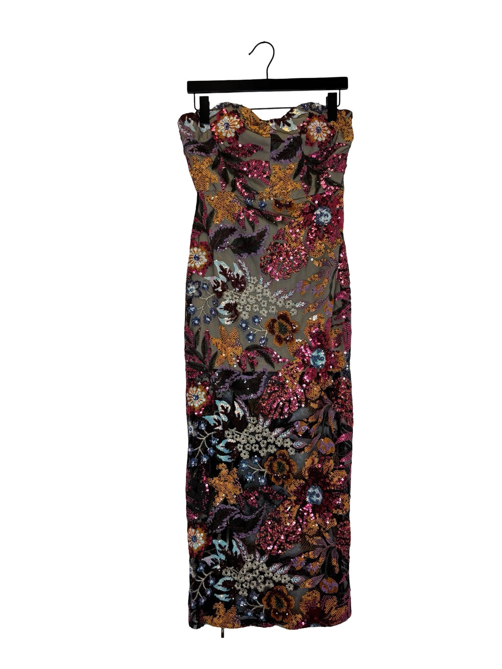 Bella Barnett Floral Sequin Dress