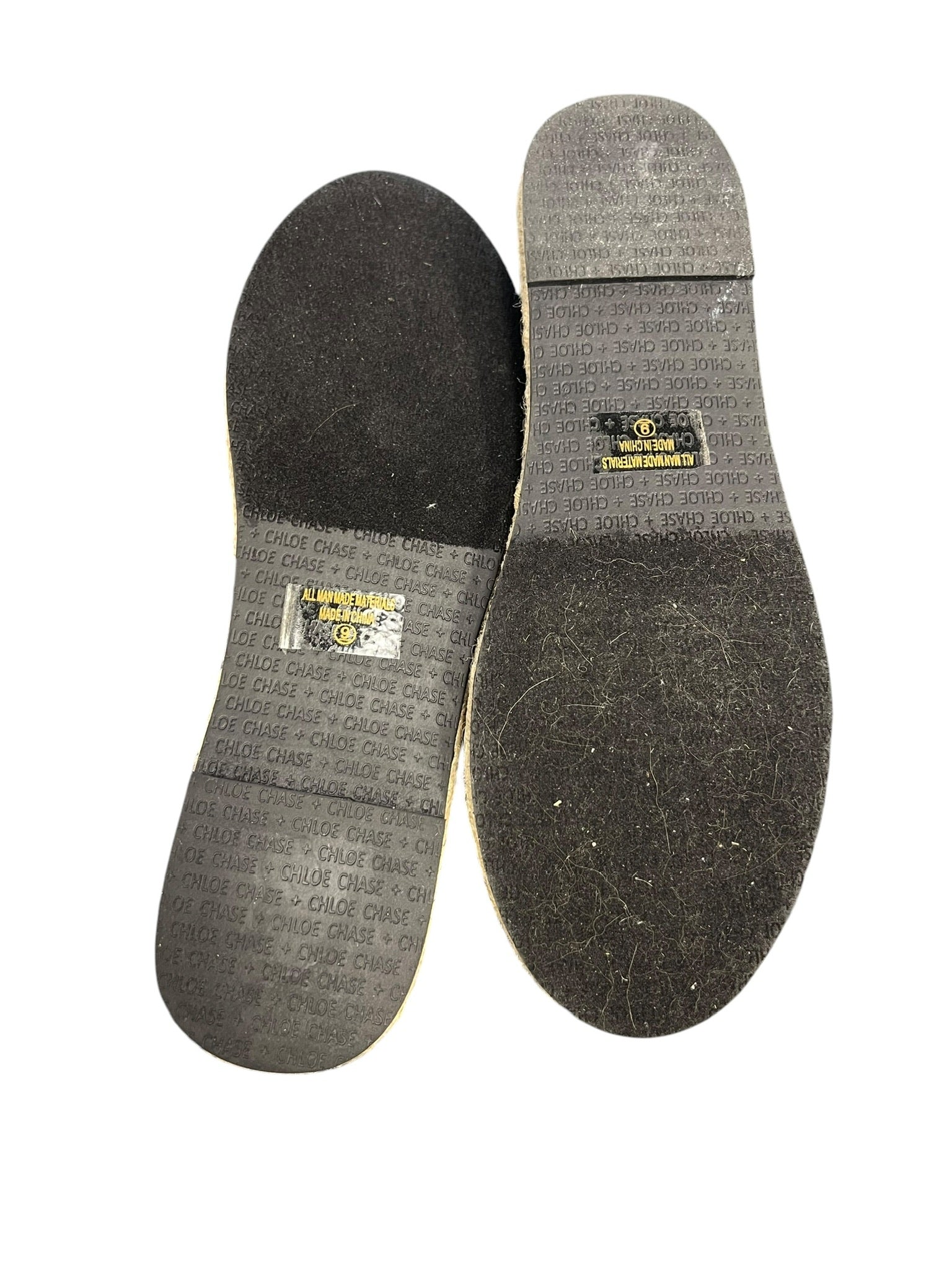 Size 9 Women's Black Espadrille Slingback Flats
