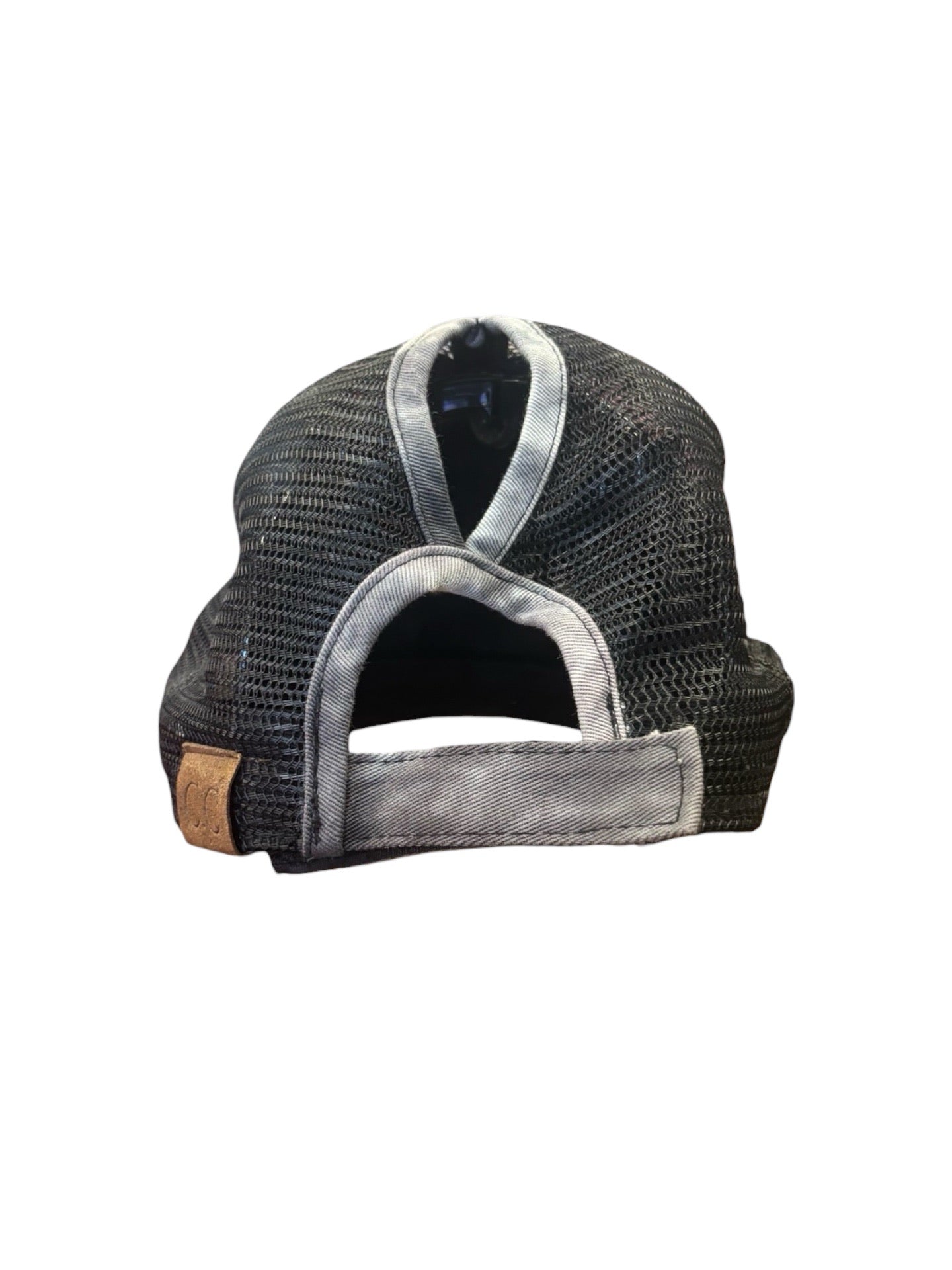 Louis Vuitton Distressed Denim Trucker Hat