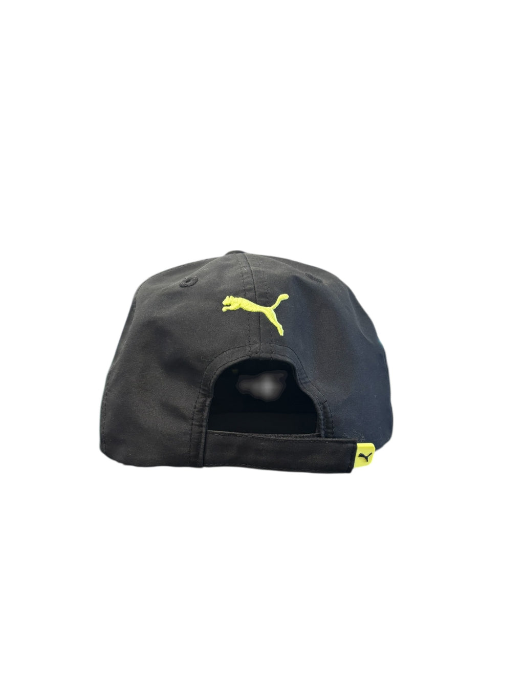Puma Black Cap with Yellow Logo
