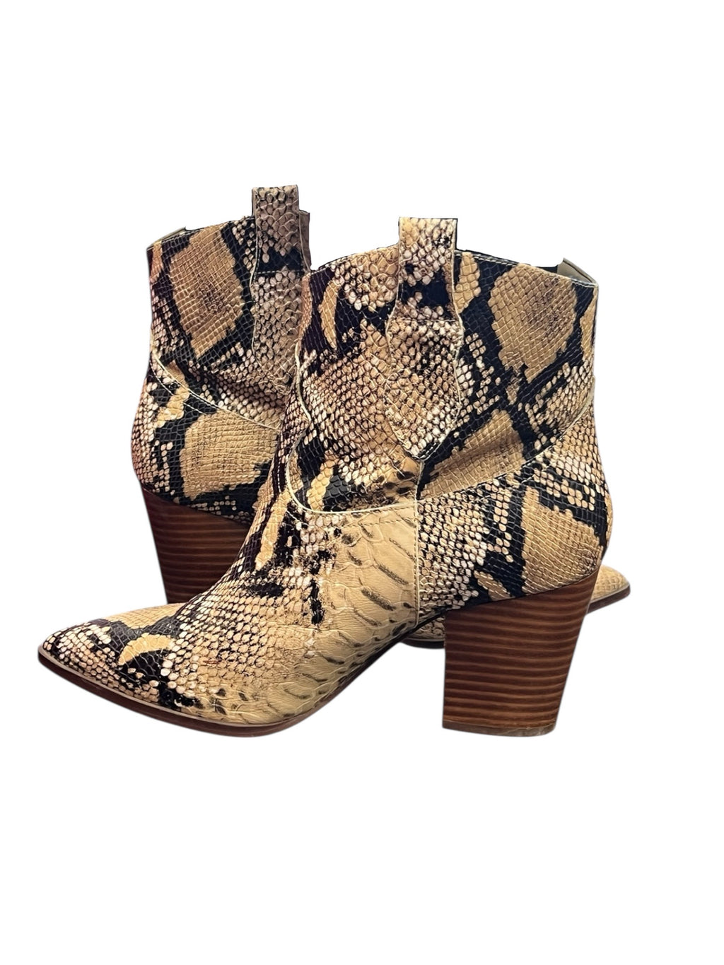 Python Print Ankle Booties