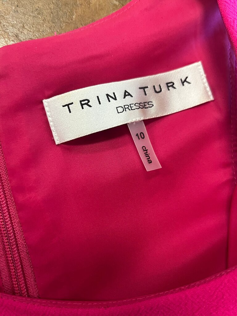 Trina Turk Pink Sleeveless Dress