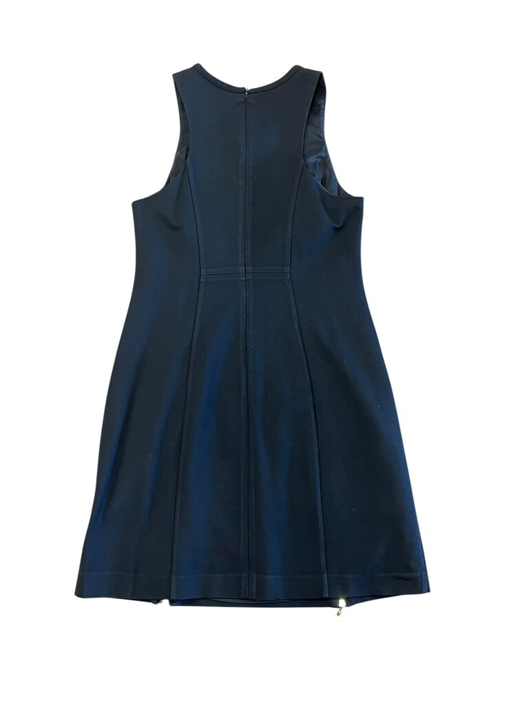Trina Turk Sleeveless Black Dress with Zippers
