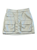 Grey Lab Women’s Beige Mini Skirt
