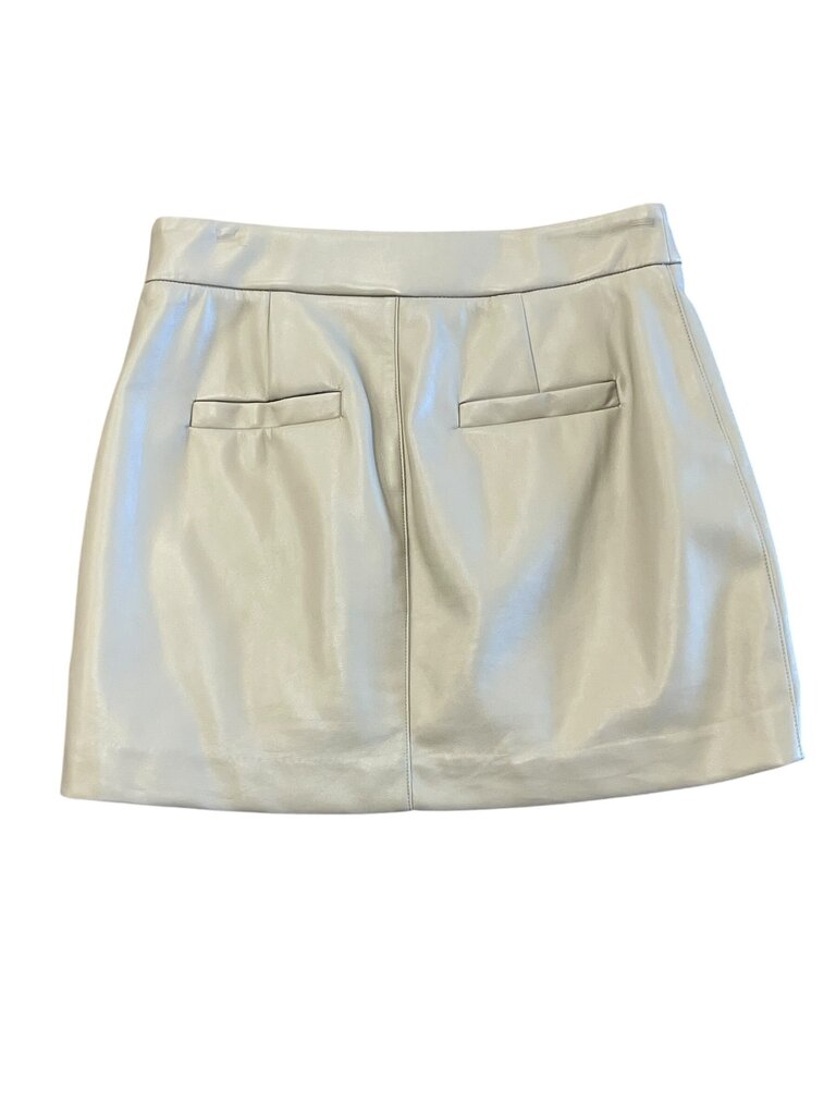 Grey Lab Women’s Beige Mini Skirt