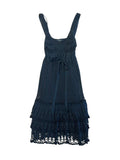Nanette Lepore Navy Crochet Dress