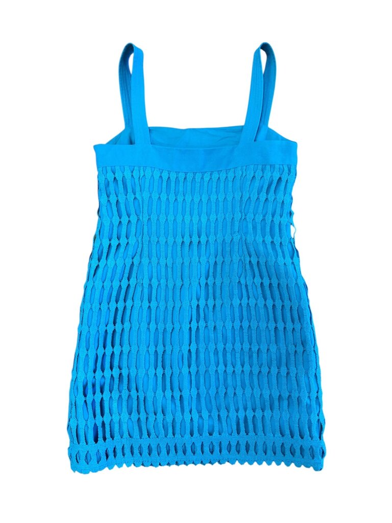 Jonathan Simkhai Blue Crocheted Tank Top