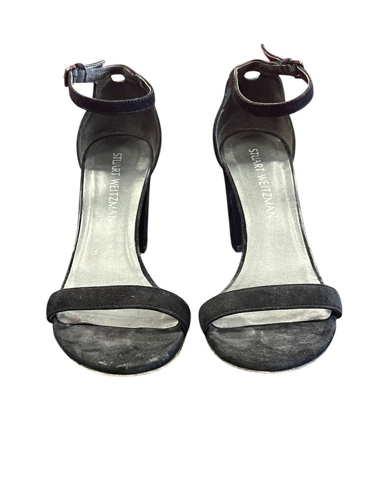 Stuart Weitzman Black High Heel Sandals