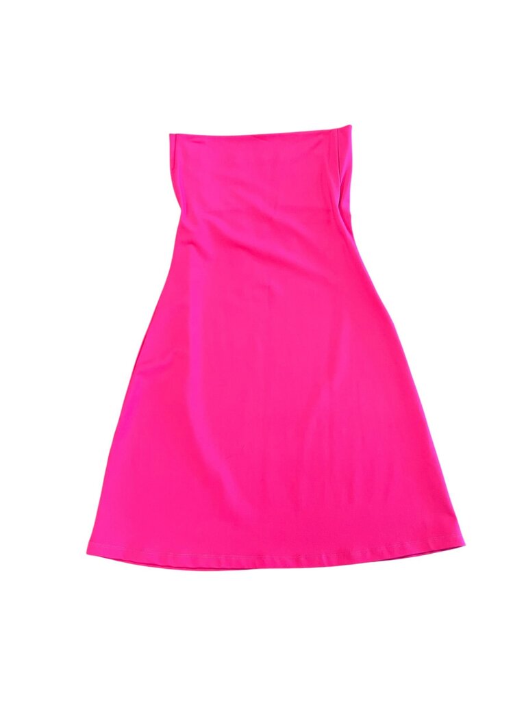 Susana Monaco Hibiscus Strapless Dress