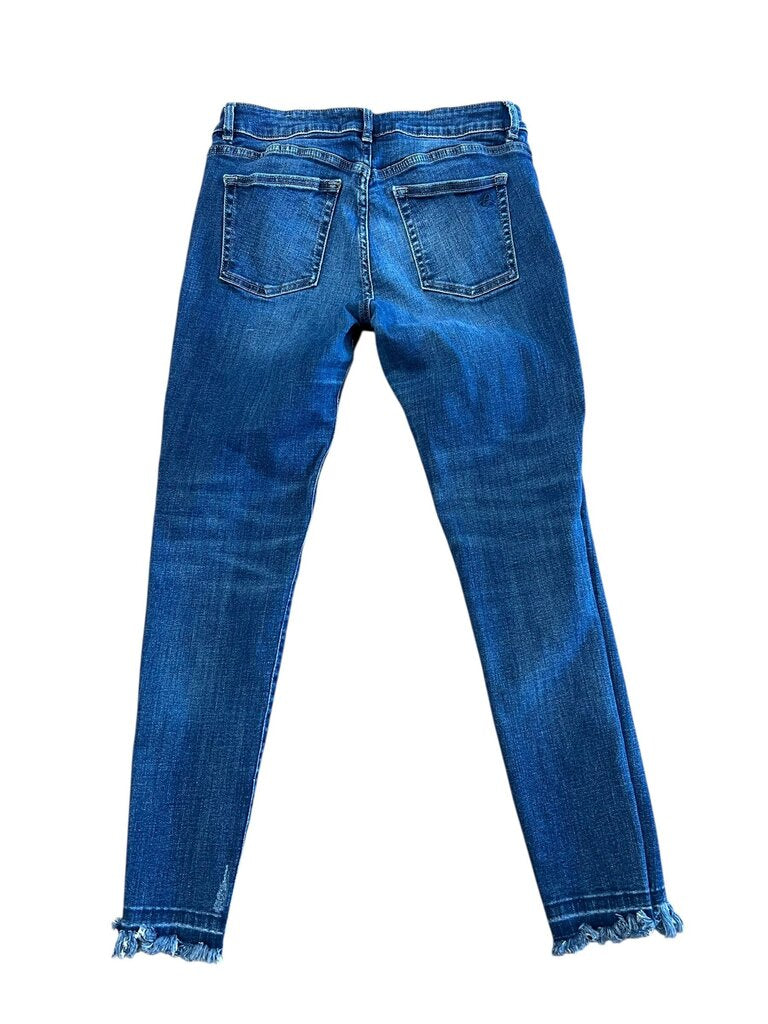 DL1961 Women's Frayed Hem Skinny Jeans