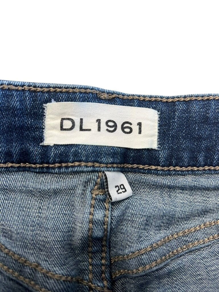 DL1961 Women's Frayed Hem Skinny Jeans