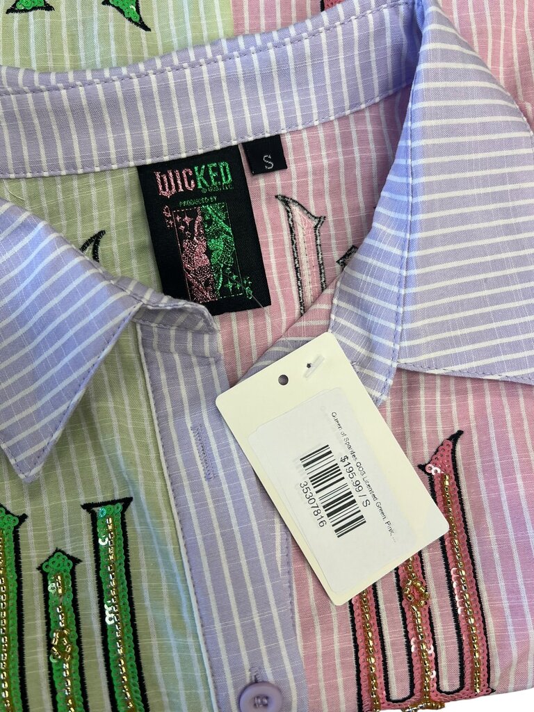 Wicked Multicolor Striped Button-Up Shirt