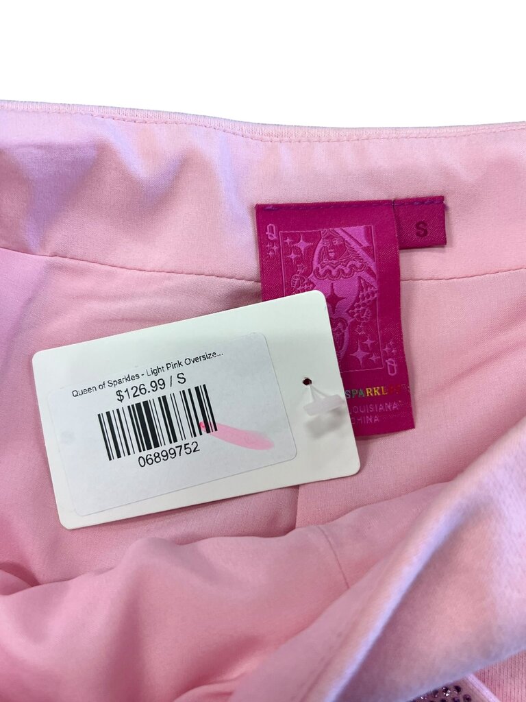 Queen of Sparkles Light Pink Skirt with Bow
