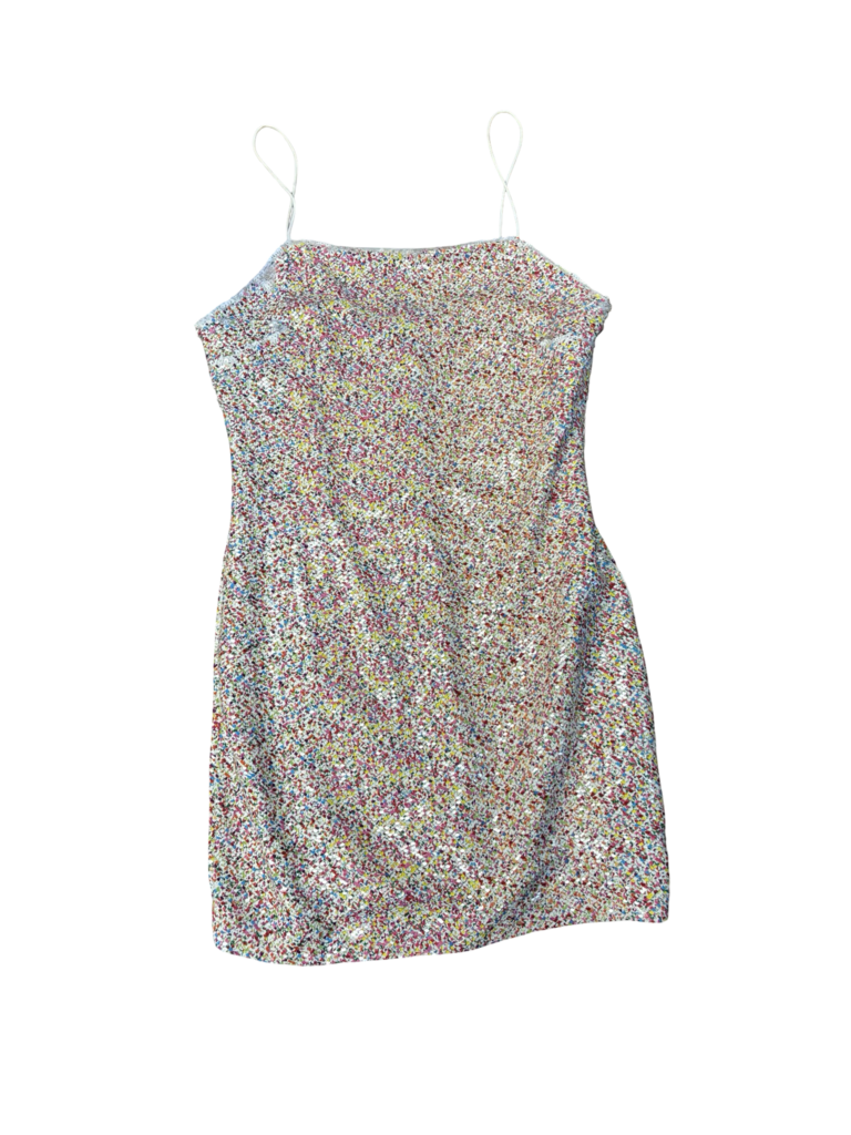 Colorful Floral Mini Dress