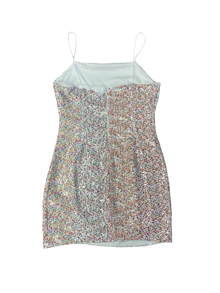 Colorful Floral Mini Dress