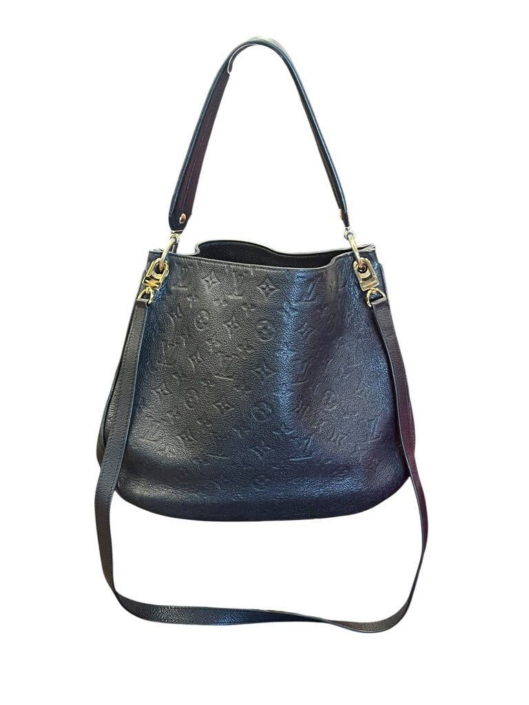 Louis Vuitton Black Spontini NM Leather Shoulder Bag