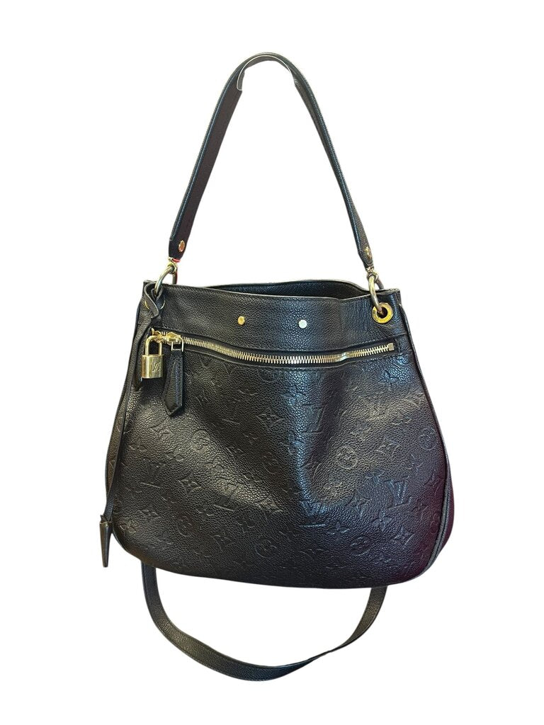 Louis Vuitton Black Spontini NM Leather Shoulder Bag