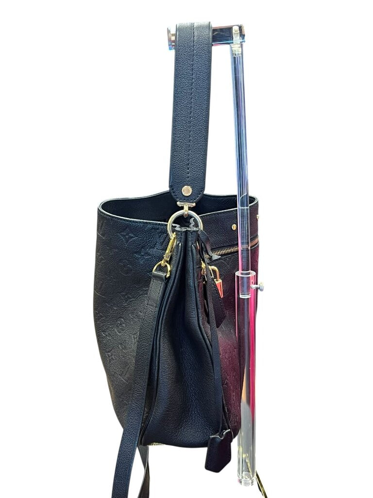 Louis Vuitton Black Spontini NM Leather Shoulder Bag