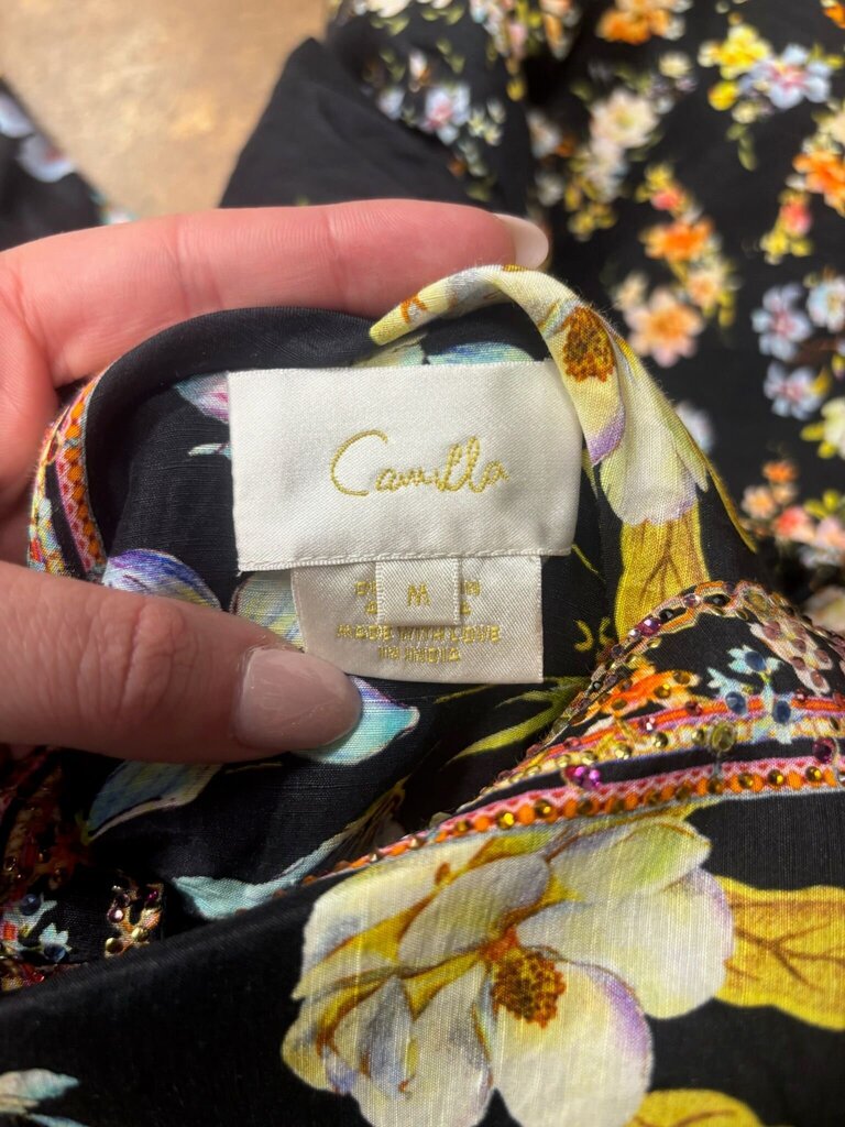M- Floral Print Mini Dress by Camilla