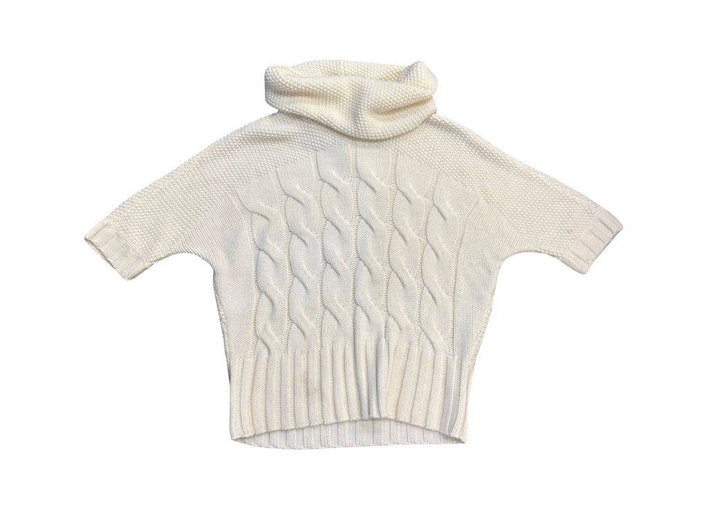 S- Express Short Sleeve Knit Sweater