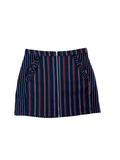 BCBG SIZE 10 Generation Striped Mini Skirt