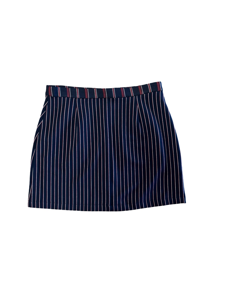 BCBG SIZE 10 Generation Striped Mini Skirt
