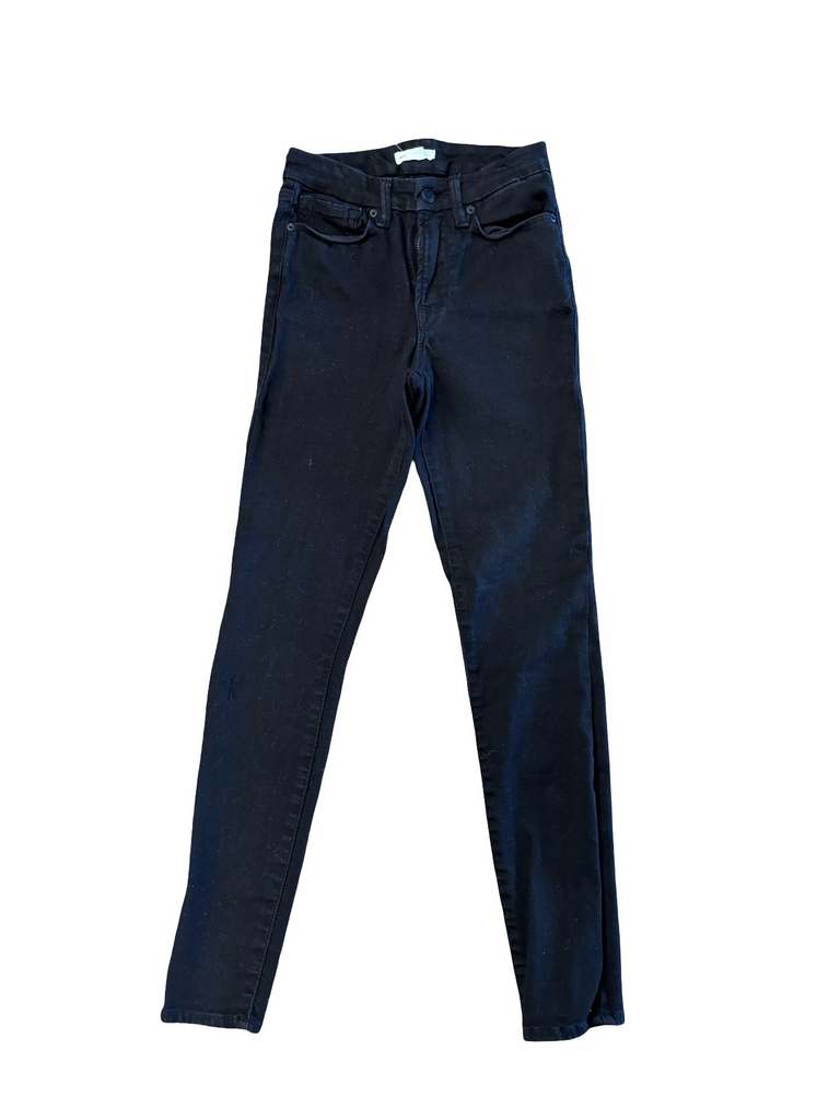 Good American SIZE 2 Dark Wash Skinny Jeans