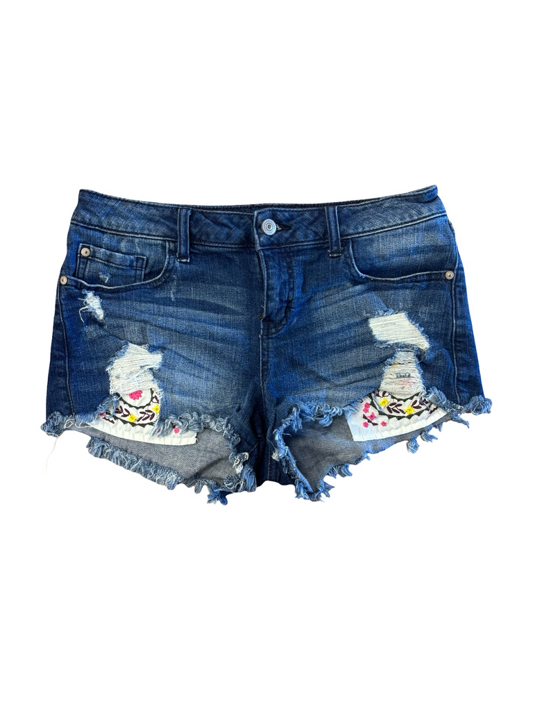 Harper Women's Distressed Denim Shorts