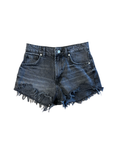 ZARA SIZE 4 High-Waisted Denim Shorts