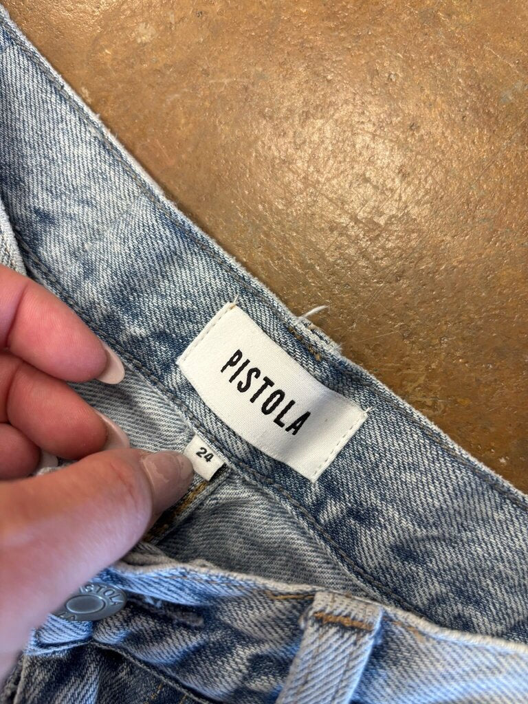 Pistola Light Wash Ripped Jeans