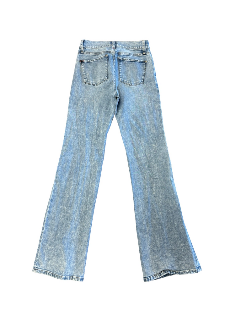 Alice + Olivia High-Waisted Flared Jeans