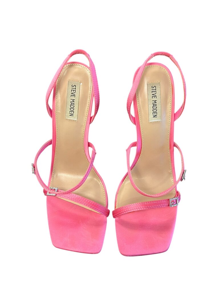 Steve Madden Pink Strappy Heels