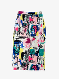 L- Colorful Patterned Skirt