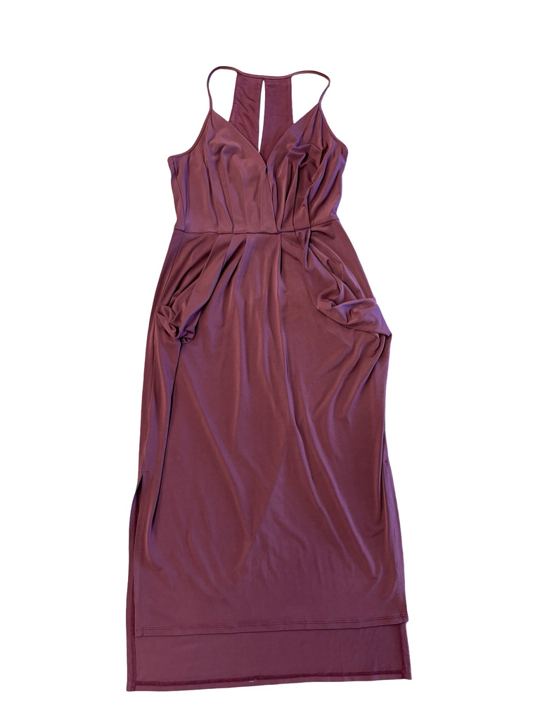 BCBG Generation Women's Burgundy Maxi Dress