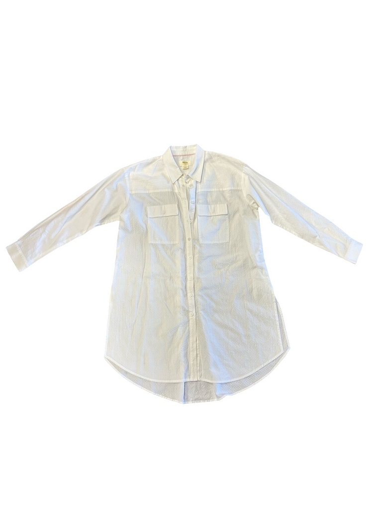 XS- Maeve by Anthropologie White Button-Up shirt