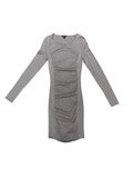 XS- Express Long Sleeve Ruched Dress