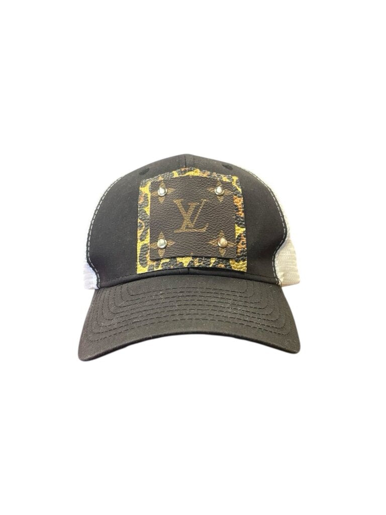 Louis Vuitton Leopard Print Trucker Hat